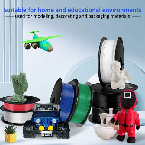 Blue PLA 3D Printer Filament 1.75mm 0.5Kg Spool High Purity Corn Compound Delivers Rock Solid Extrusion And Zero Warping For Butter Smooth Models That Look Totally Sick Daily