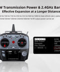 Radio controller compatible with ELRS Nano 2.4GHz Long Range FPV Transmitter Module Beefed-Up 1W High Power Boost For Drones