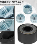 Universal Wheel Stud Installer Tool For Cars And Light Trucks Fits M12x1.25 M12x1.5 M14x1.5 Includes Three Quarters Inch Hex Lug Nuts