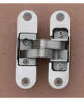 Interior Wood Door With SUS 304 Hidden Hinge Stainless Steel Concealed Hardware detailed view