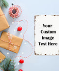 Keep The Shop Rolling Smooth With This Tough As Nails Wheel Chock Warning Sign Optimized For Forklift Traffic And Warehouse Safety Featuring Rust Resistant Metal Tin Construction And Easy Wall Mounting For Straight Forward Indoor Or Outdoor Use on a festive background with holiday decorations.