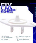 Dryer Thermistor Replacement Part For Whirlpool Kenmore KitchenAid Dryers Replaces 3976615 AP3919451 WP8577274 PS993287