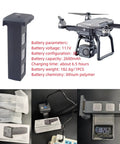 2 Pack 11.1V 2600mAh 3S LiPo Battery with USB Charging Cables for SJRC F7 Series Quadcopter Drone