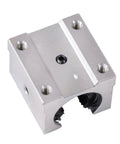 SBR 16 1500mm Linear Guide Rail Kit With Four SBR16UU Bearing Blocks Sliders For CNC Machines Industrial Grade Rails Smooth Operation High Rigidity And Precise Motion Control aluminum SBR16UU bearing block