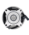 Front view of Front Wheel Bearing Hub Assembly Set Of 2 For 2011-2014 Ford F-150 2WD, Expedition 2WD, And Lincoln Navigator 2WD