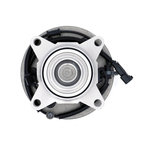 Front view of Front Wheel Bearing Hub Assembly Set Of 2 For 2011-2014 Ford F-150 2WD, Expedition 2WD, And Lincoln Navigator 2WD