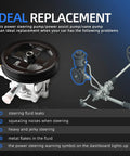 Power Steering Pump With Pulley Drops Right In For Dodge Caliber 2007 To 2009 1.8L And Caliber 2007 To 2012 2.0L 2.4L