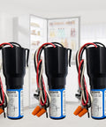 3 In 1 Compressor Hard Start Kit For Refrigerators And Freezers One Quarter To One Third HP 115V in front of open fridge