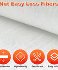 Ceramic fiber blanket insulation roll; white, 24x12 in, 1 in thick, Amazon brand, 2400F rated