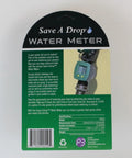 Easy Read Hose Water Meter For Lawn Care That Tracks Water Flow Records Total Water Used And Each Watering Kicks Guesswork To The Curb package