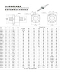 Heavy Duty SFU1610 Ball Screw Kit With Single Nut End Featuring High Load Capacity And Silky Smooth Operation For Serious CNC Upgrades And DIY Machine Builds At 600mm Length, dimension table