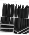 Heavy Duty Cylindrical Punch Kit With Transfer Punch Set For Machinists And Metal Fabrication Durable Steel Tools For Industrial Repair And Accurate Alignment Pro Grade Construction