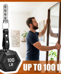 Heavy Duty Picture Hanging Hooks Set 12 Pcs D Ring Wall Hangers for Frames Mirrors and Canvas Art Stainless Steel Bulk Hardware Includes 48 Screws and Bubble Level for Easy Gallery Wall Mounting, up to 100 lb