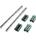 Two Pack HGR 20 Linear Guide Rails 800mm Long With Four Bearing Blocks For DIY CNC Routers Lathes And Mills Bang For Buck Setup That Delivers A Smooth Low Friction Precision Motion System In Your Home Shop. HGR20 800mm steel rails with four bearing blocks