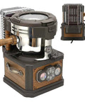 Next Level Automatic Home Coffee Bean Roaster Retro Electric Roasting Machine With Pinpoint Temp Control and Eight Smart Brewing Programs For A Killer Flavor Kick in sleek design showcasing stainless drum and controls.