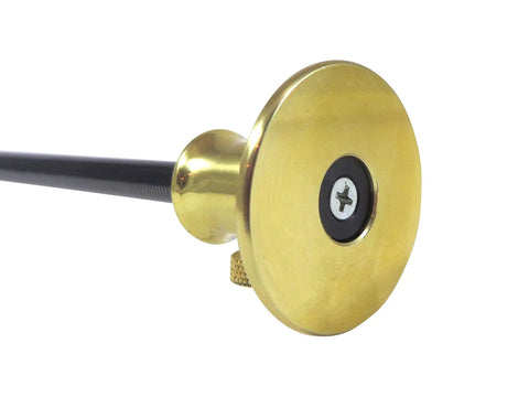 Wheel Marking Gauge With Solid Brass Head And Hardened Cutting Wheel, 8 Inch Overall Length,.310 Inch Diameter Beam, High Speed Steel Wheel, Easy Read SAE And Metric Scales, Durable Woodworking Marking Tool For Precise Joinery