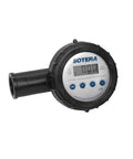 850 One Inch Digital Chemical Transfer Meter With Air Sensor, 2 To 20 GPM, Nutating Disc Technology, LCD display, polypropylene body.