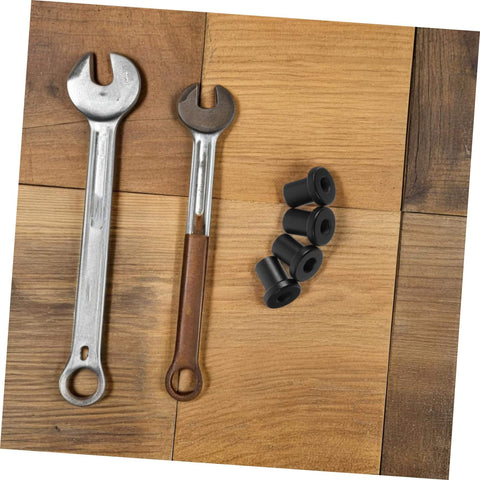 Heavy Duty Carbon Steel Barn Door Clamps And Sliding Door Replacement Spacers Set, No-Fuss Track Hardware For Secure Installations
