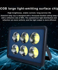 JUDYSSY Led Floodlight Outdoor 100-600W with six large COB chips designed for high brightness and stable output.