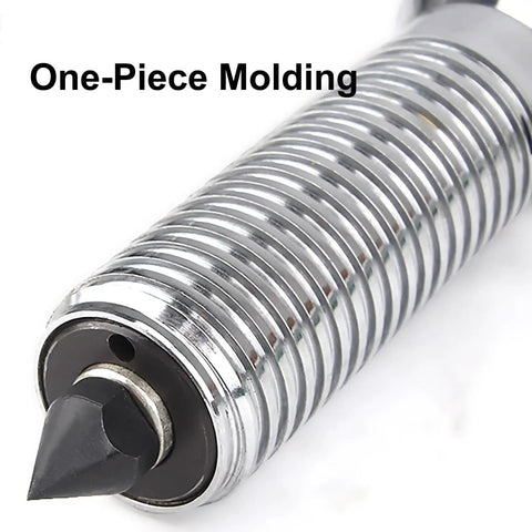Close-up view of the one-piece molding rod of a 50 Ton Hydraulic Gear Puller Tool For Heavy Duty Bearing Separator And Removable Bushing Wheel Pullers