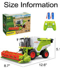 Totally Realistic RC Farm Tractor Toy For Kids With 2 4G Remote And 6 Channel Control Sounds Lights And Spray 1 24 Scale Farm