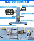 Foot Pedal Power Generator For Outdoors And Home, 100W Portable Emergency Energy, USB ports and voltage display