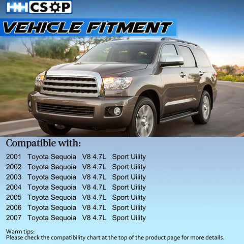 Toyota Sequoia 2001-2007 V8 4.7L Sport Utility compatible with Liftgate Lock Actuator And Tailgate Latch Motor