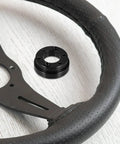 Racing Car Wheel Adapter Plate Riser Tool For Enhanced Control In Various Racing Cars next to steering wheel