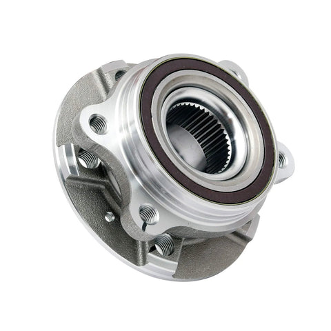 Front Wheel Bearing Hub Assembly Set Of 2 For 2009 To 2015 Audi A4 A5 A6 Q5 S4 S5 Front Left Or Front Right Position Replacement