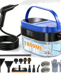 Handheld Steam Cleaner For Home And Car, 2500W High Pressure Hot Steamer With Fast Heating for effective cleaning with accessories.