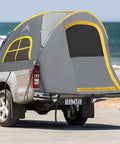 Rugged Pickup Truck Bed Tent For Camping Fits 5.5 To 6.0 Feet Bed Weatherproof 210D Oxford With PU2000 Coating on sandy beach