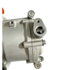 Close-up view of Heavy Duty EV Air Conditioning Compressor DC 200-500V Electric AC Pump for Changan Energy cars.