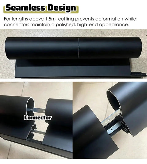 Indoor Aluminum Railing Kit featuring Seamless Design and polished connectors for easy installation and sleek appearance.