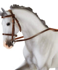 Hunter Jumper Bridle For 1 to 9 Scale Traditional Horses Totally Adjustable Snaffle Bridle For Show Ring Or Play