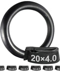 Two Pack Fat Bike Inner Tube 20 By 4.0 Inch With 32mm Schrader Valve For Electric Fat Tire Bikes, durable butyl rubber.