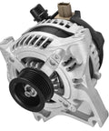 12V 150A CW Alternator That Keeps Your Truck Running Fits Ford F150 2009 2010 Expedition 2009 2010 Lincoln Navigator 2009 2010 V8 5.4L 4.6L Replaces 104210-1110 104210-5970 9L3T10300CB, front view