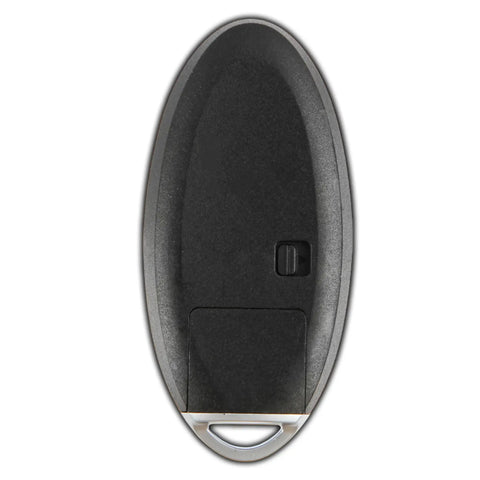 Back view of Replacement Key Fob for Nissan 350Z Altima Armada Maxima Quest Sentra and Infiniti G35 Q45 QX56 EX35 FX35 FX45 OEM KBRASTU15