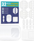 Wound Closure Strips Kit With Butterfly Bandages And Quick Clot Suture 32 Pcs Emergency First Aid Grab And Go Kit packaging view