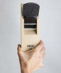 Pro Grade Japanese Kanna Pull Plane Hitachi Aogami Blue Steel Number Two Blade Solid Oak Body, 58mm wide, handheld