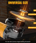 Hardcore Cordless Angle Grinder 4 Inch Smooth Operator Compatible With Dewalt 20V Max Batteries For Steel Fabrication And Home Renovation Jobs No Fuss Tool Only Sweet Finish with universal size and arbor specs.