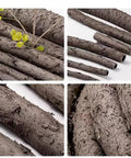 Smooth Sailing Flexible Rattan Cable Conduit 50m Long With Wide 32mm Core For Easy Wire Wrangling Plus Artificial Vine Sleeve close-up of faux rattan design.