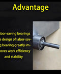 Close-up of labor-saving bearing on Portable Mortar Grout Gun With 9 Nozzles For Cement Caulking And Pointing Electric Design Caulk Gun