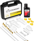 Hydraulic Disc Brake Bleed Kit For Shimano TEKTRO TRP And Other Systems With Brass Connectors 150ML Mineral Oil Brake Fluid