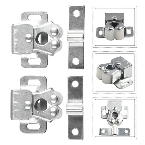 Heavy Duty Roller Catch Latch Lock For Cabinet Doors In Steel, Secure Closure For Boats, Caravans And Motorhomes, High Vibration