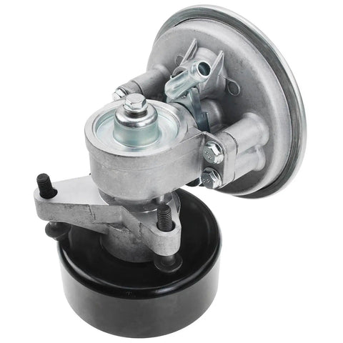 Heavy Duty Vacuum Pump Replacement For Ford Econoline Super Duty 1996 1999, steel build with painted finish, installed view.