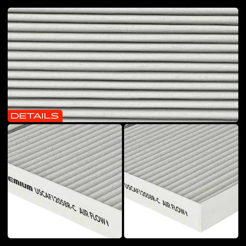 Activated Carbon Cabin Air Filter For Hyundai Elantra 2017 2020 Elantra GT 2018 2020 Accent 2018 2022 And Kia Forte 2019 2023 Replace 97133 F2000