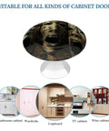 Open Mouth Mask Vintage Cabinet Knobs 2 Pack With Screws Stainless Steel And Aluminum Alloy Pulls for cabinets and doors