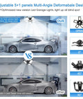 Two Pack LED Garage Lights With Five Plus One Panels, 160W 15000LM 6500K Adjustable Ceiling Mount, compared in garage