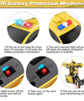 Epic Transforming RC Car For Kids With Robot Mode, 2.4GHz Remote, LED Lights and Battery Protection Mechanism Guide