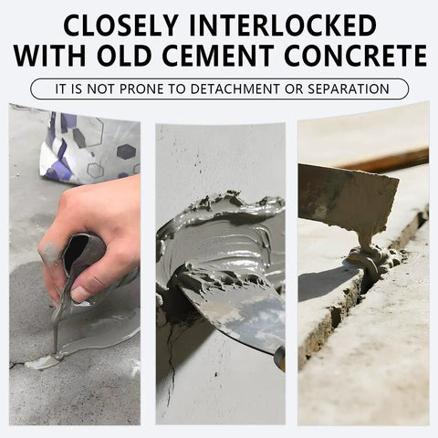Fast Drying Concrete Patch Repair For Cracks Holes And Spalls In Driveways Floors And Sidewalks Indoor And Outdoor Use Weatherproof And Long Lasting Easy Mix 16 Oz applied with trowel on surface
